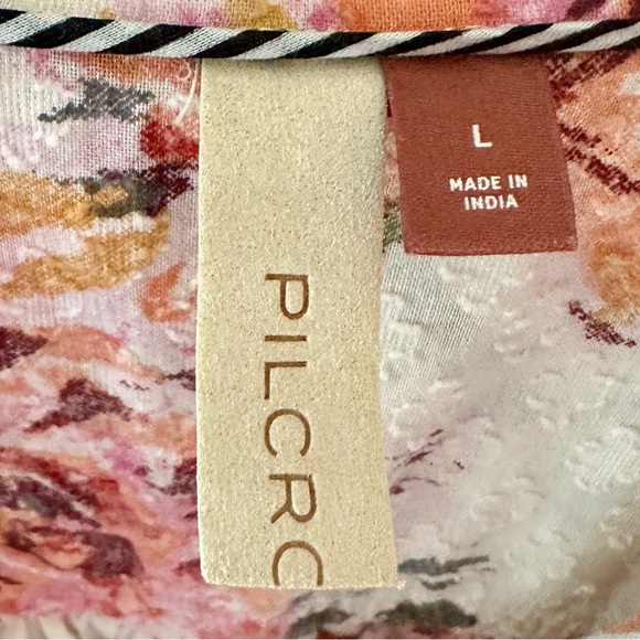 Anthropologie crop floral blouse - Picture 2 of 3